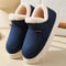 Unisex Winter Cotton Plush Padded Warm House Shoes Outdoor Casual Slippers 2025 12