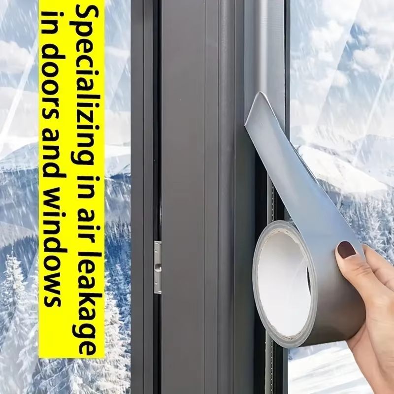 SelfAdhesive Windproof And Waterproof Window Sealing Tape Weatherstrip Strip 1