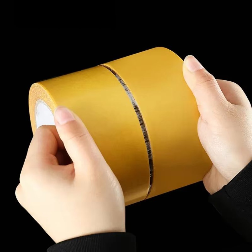 Extra Strong Transparent Double Sided Grid Fiber Adhesive Tape 164ft Roll 5