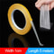 Extra Strong Transparent Double Sided Grid Fiber Adhesive Tape 164ft Roll 6