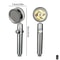 Pressurized 360 Rotating Turbo Shower Head With WaterSaving Propeller Flow 3