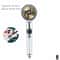 Pressurized 360 Rotating Turbo Shower Head With WaterSaving Propeller Flow 4