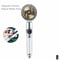 Pressurized 360 Rotating Turbo Shower Head With WaterSaving Propeller Flow 4