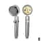 Pressurized 360 Rotating Turbo Shower Head With WaterSaving Propeller Flow 5