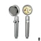 Pressurized 360 Rotating Turbo Shower Head With WaterSaving Propeller Flow 5