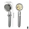 Pressurized 360 Rotating Turbo Shower Head With WaterSaving Propeller Flow 6