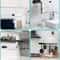 Adhesive Space Saver Paper Towel Holder And Toilet Roll Rack 1