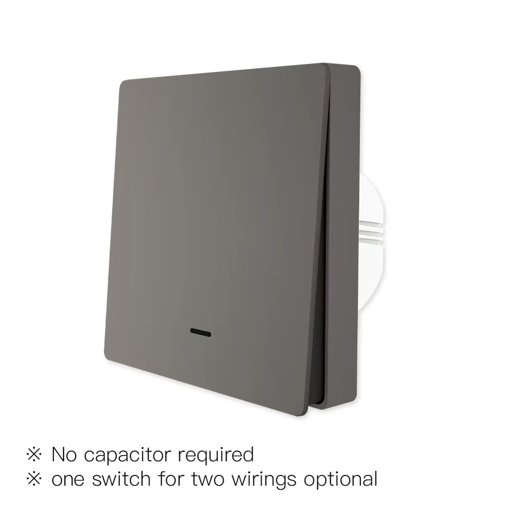 MOES ZigBee Smart Light Switch No Neutral Wire No Capacitor Alexa Google Home Compatible 6