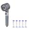 Portable ThreeSpeed Adjustable Shower Head With BuiltIn Head Massage Filter 8