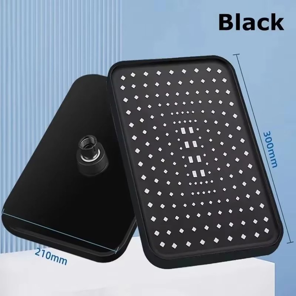 14inch HighPressure 360 Rotating WaterSaving Oversized Shower Head 6