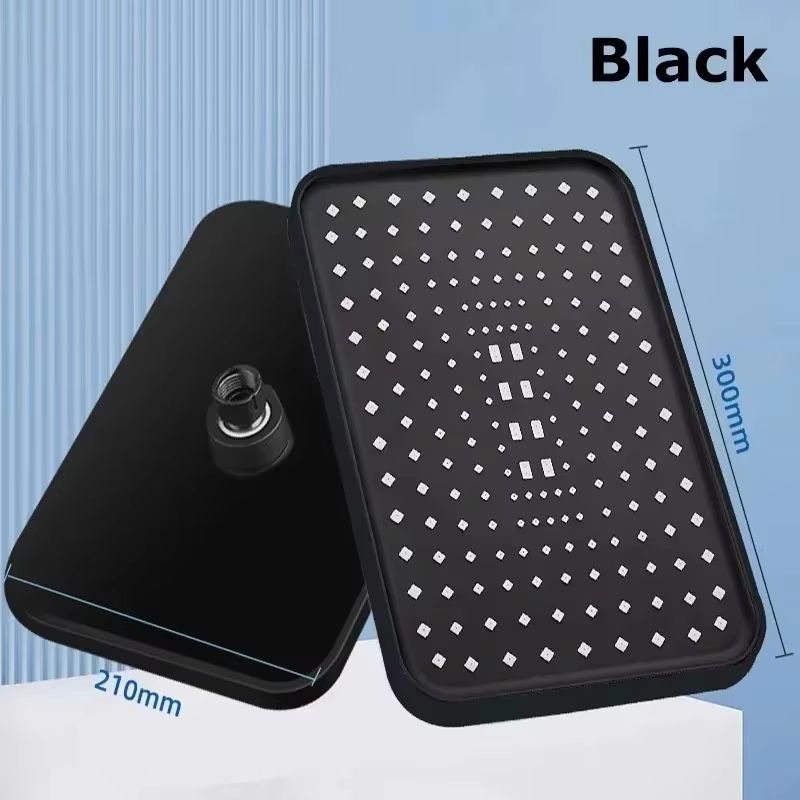 14inch HighPressure 360 Rotating WaterSaving Oversized Shower Head 6