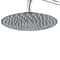 6810 Inch Stainless Steel UltraThin Square And Round Waterfall Rainfall Shower Head 2