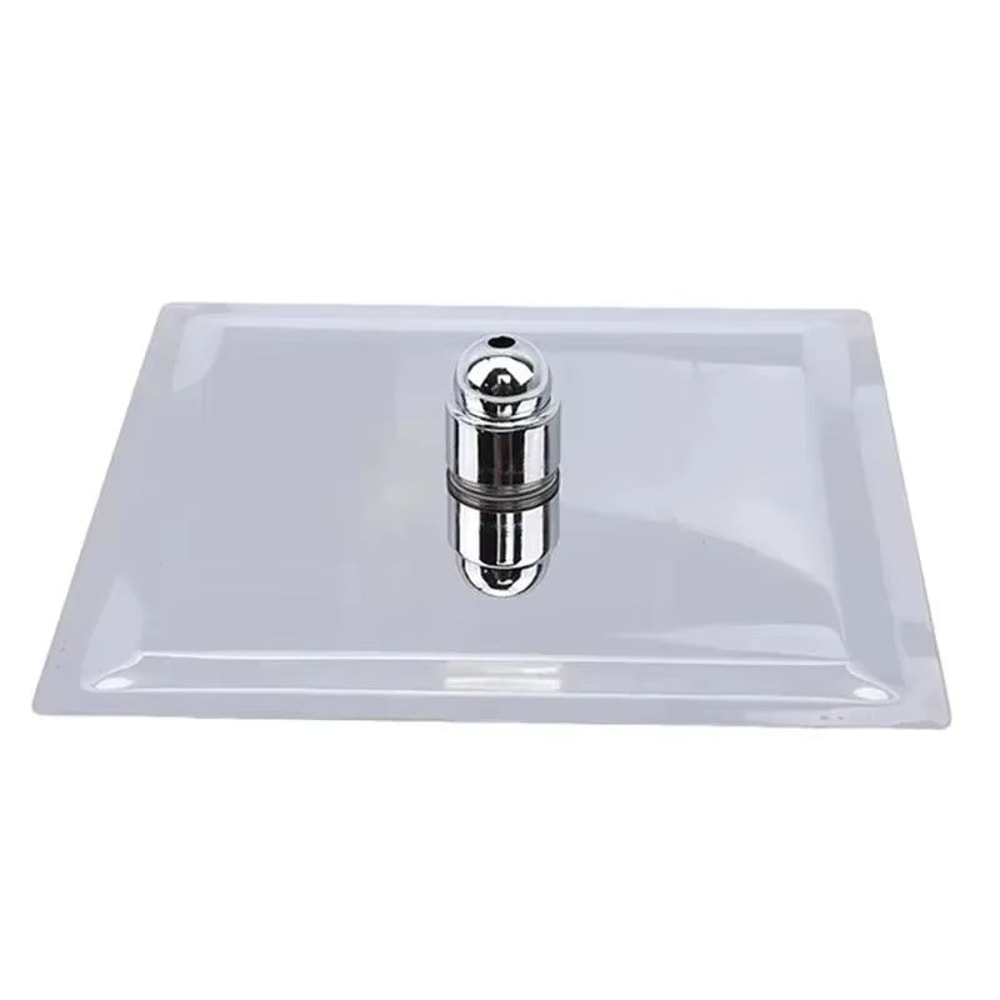 6810 Inch Stainless Steel UltraThin Square And Round Waterfall Rainfall Shower Head 5