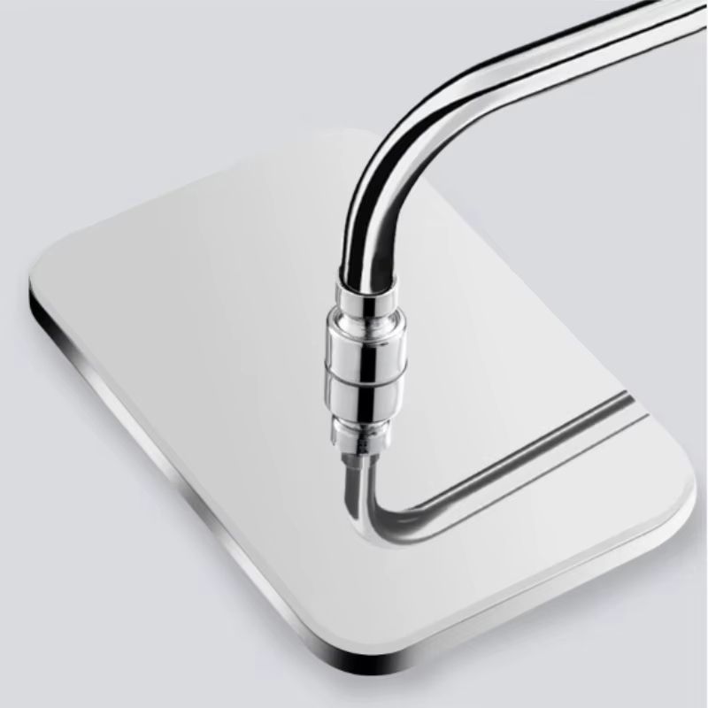 HighPressure Large Panel Overhead Shower Head Universal Rainfall Showerhead 1