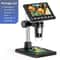 RIEVBCAU DM7 43 Inch 1000X Digital Microscope 1080P Video Coin And Soldering Inspection 6