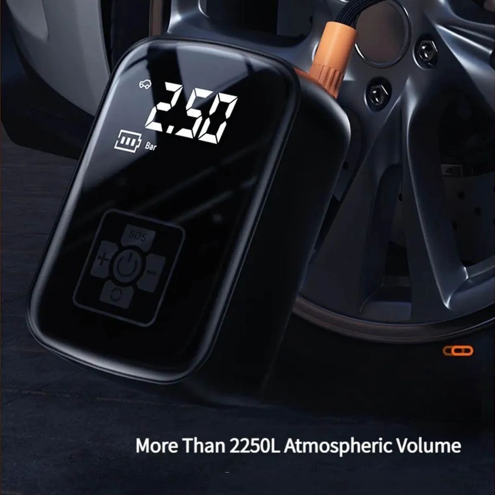 Mini 12 V Portable Car Tire Inflator 150 PSI Electric Air Compressor Pump 2