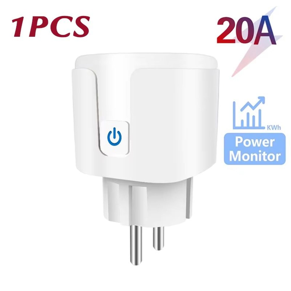 Tuya WiFi Smart Plug EU 16 A20 A With Power Monitoring Timer And App Control 6