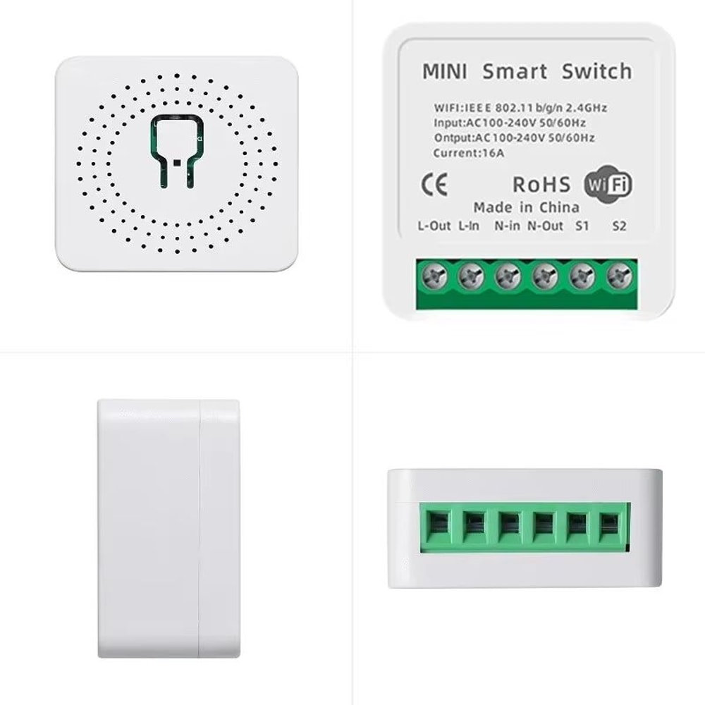 Mini WiFi Smart Switch Module 16 A 2Way Control Tuya For Alexa Google Home 5