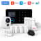 PGST 103 24 Inch 4G 2G WiFi GSM Smart Home Security Alarm System With PIR Motion And RFID 0