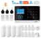 PGST 103 24 Inch 4G 2G WiFi GSM Smart Home Security Alarm System With PIR Motion And RFID 10