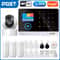 PGST 103 24 Inch 4G 2G WiFi GSM Smart Home Security Alarm System With PIR Motion And RFID 18