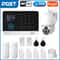PGST 103 24 Inch 4G 2G WiFi GSM Smart Home Security Alarm System With PIR Motion And RFID 21