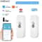 Tuya ZigbeeWiFi Smart Temperature And Humidity Sensor Compatible With Smart Life Alexa Google Assis 0
