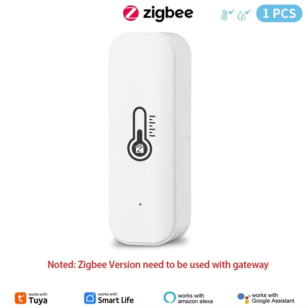 Tuya ZigbeeWiFi Smart Temperature And Humidity Sensor Compatible With Smart Life Alexa Google Assis 11