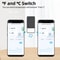 Tuya ZigbeeWiFi Smart Temperature And Humidity Sensor Compatible With Smart Life Alexa Google Assis 1