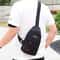 Mens Functional Travel Chest Bag Lightweight Nylon Single Shoulder Sling 5