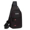Mens Functional Travel Chest Bag Lightweight Nylon Single Shoulder Sling 8