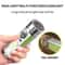 USBC Rechargeable Mini LED Keychain Flashlight With Tail Magnet UV And Multifunction Torch 5