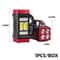 Solar Rechargeable Camping Light Portable LED Searchlight With Dual Light Source And USB Charging 6