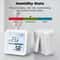 Tuya WiFi Temperature Humidity Sensor With Backlit LCD Smart Hygrometer Thermometer For Smart Life 2
