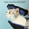 Silicone Pet Grooming Gloves For Cats And Dogs Hair Removal Bathing Brush Deshedding Mitt 1