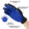 Silicone Pet Grooming Gloves For Cats And Dogs Hair Removal Bathing Brush Deshedding Mitt 2