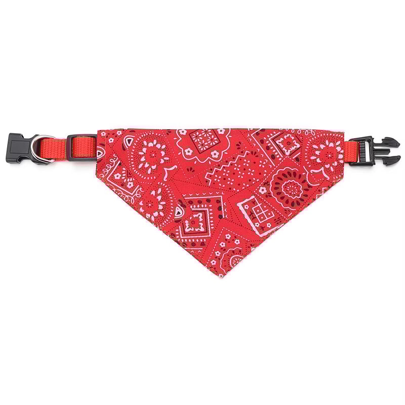 Adjustable Pet Bandana Collar Washable Triangular Dog And Cat Scarf For Dress Up And Everyday Wear 7