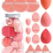 15 Piece Makeup Puff Set With Loose Powder Puffs Mini Makeup Sponges And Air Cushion Puffs In Trave 1