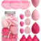15 Piece Makeup Puff Set With Loose Powder Puffs Mini Makeup Sponges And Air Cushion Puffs In Trave 9