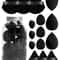 15 Piece Makeup Puff Set With Loose Powder Puffs Mini Makeup Sponges And Air Cushion Puffs In Trave 12