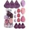 15 Piece Makeup Puff Set With Loose Powder Puffs Mini Makeup Sponges And Air Cushion Puffs In Trave 8