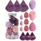 15 Piece Makeup Puff Set With Loose Powder Puffs Mini Makeup Sponges And Air Cushion Puffs In Trave 8