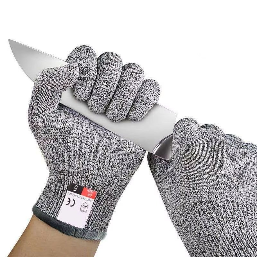 Grade 5 Cut Resistant Kitchen Safety Gloves For Cooking Gardening And Glass Handling 0