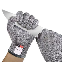 grade 5 cut resistant kitchen safety gloves for cooking, gardening, and glass handling