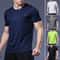 Mens QuickDry Compression Running Soccer Sports TShirt 0