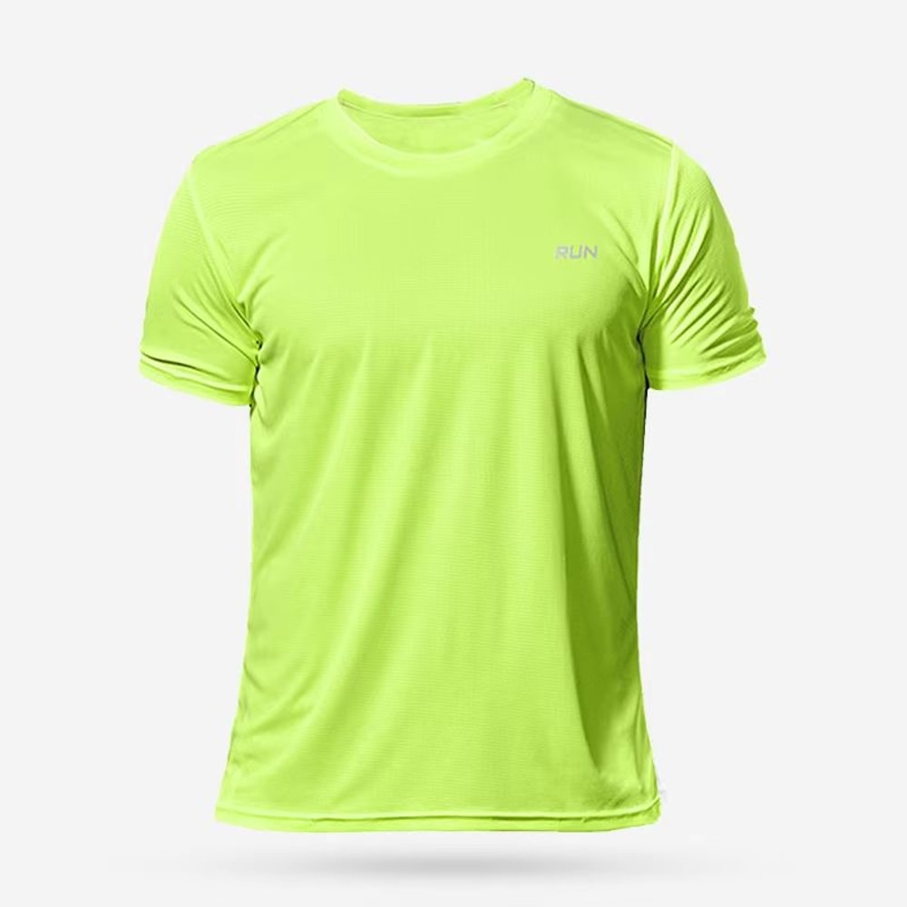 Mens QuickDry Compression Running Soccer Sports TShirt 9