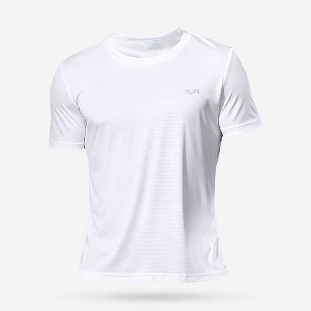 Mens QuickDry Compression Running Soccer Sports TShirt 12