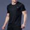 Mens QuickDry Compression Running Soccer Sports TShirt 1