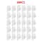 Transparent SelfAdhesive Heavy Duty Wall Hooks 51020Pack MultiUse Organizer 7