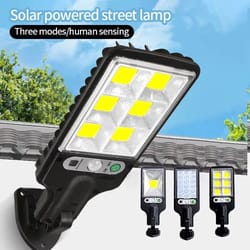 solar outdoor led motion sensor wall lamp for garden terrace garage